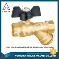 TMOK High Quality 90 Degree brass angle ball valve